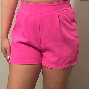 Pink boutique shorts
